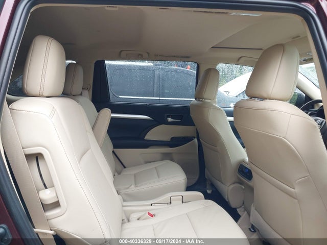 Toyota Highlander Xle 2019 5TDJZRFHXKS951110 Image 8