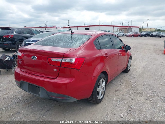 KIA RIO LX 2015 KNADM4A31F6502153 Image 4