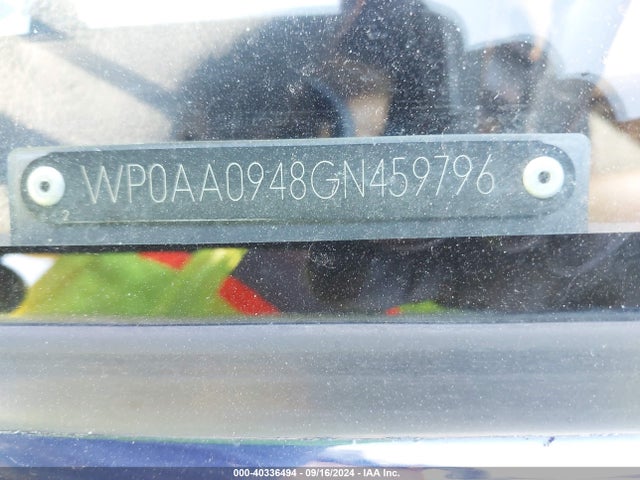 1986 PORSCHE 944 WP0AA0948GN459796 Photo 8