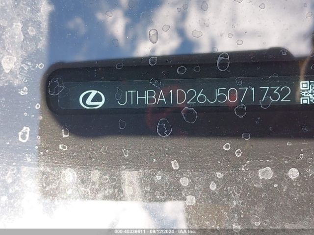 JTHBA1D26J5071732 Lexus IS 300
