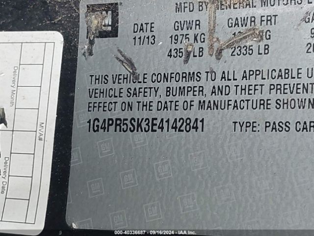 1G4PR5SK3E4142841 Buick Verano Convenience Group