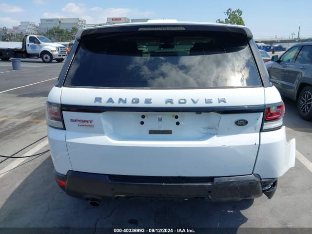 SALWR2TF9FA619462 Land Rover Range Rover Sport 5.0l V8 Supercharged