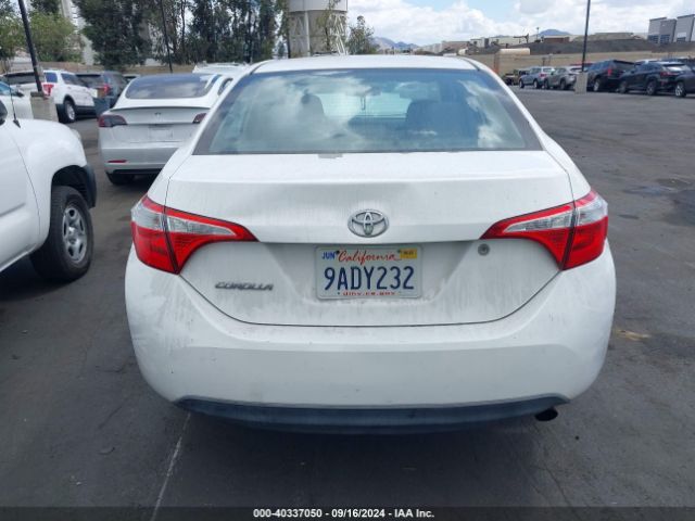 5YFBURHE3FP315097 Toyota COROLLA L