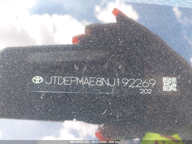Toyota COROLLA LE 2022 JTDEPMAE8NJ192269 Image 9