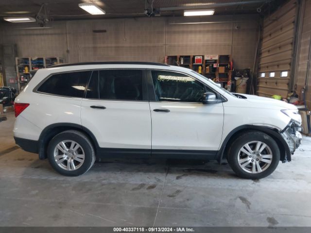 5FNYF5H18HB038584 Honda PILOT LX