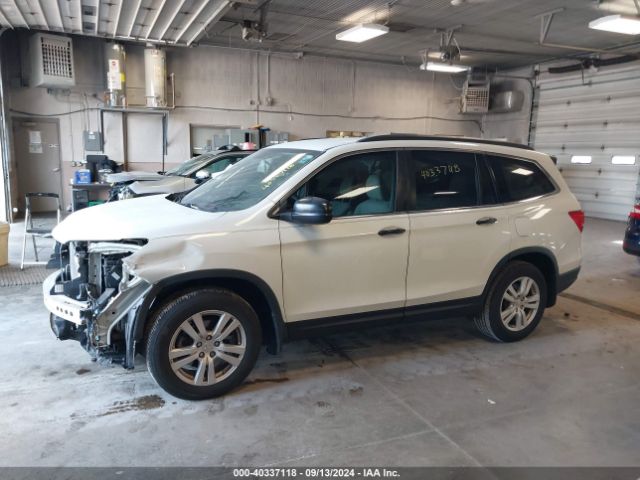 5FNYF5H18HB038584 Honda PILOT LX