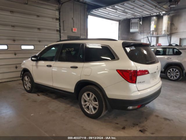 5FNYF5H18HB038584 Honda PILOT LX