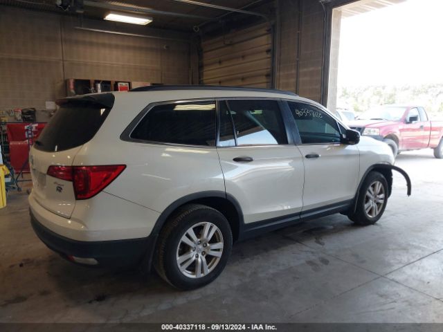 5FNYF5H18HB038584 Honda PILOT LX
