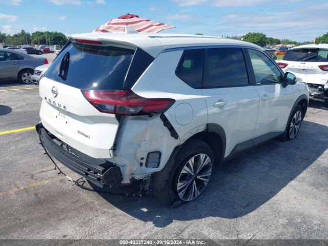 JN8BT3BB6PW194058 Nissan Rogue Sv Intelligent Awd
