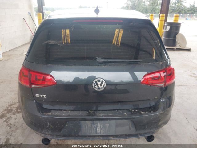 3VW5T7AU4FM046179 Volkswagen Golf Gti 2.0t S 4-door