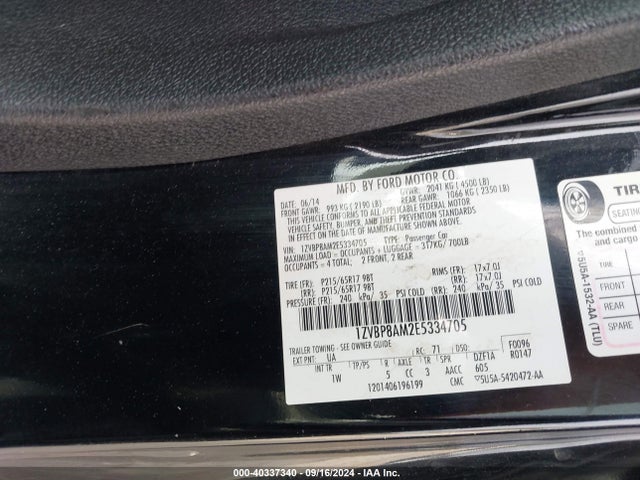 1ZVBP8AM2E5334705 Ford Mustang V6
