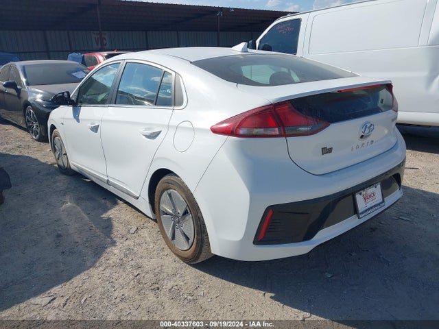 KMHC75LCXLU234022 Hyundai Ioniq Hybrid Se