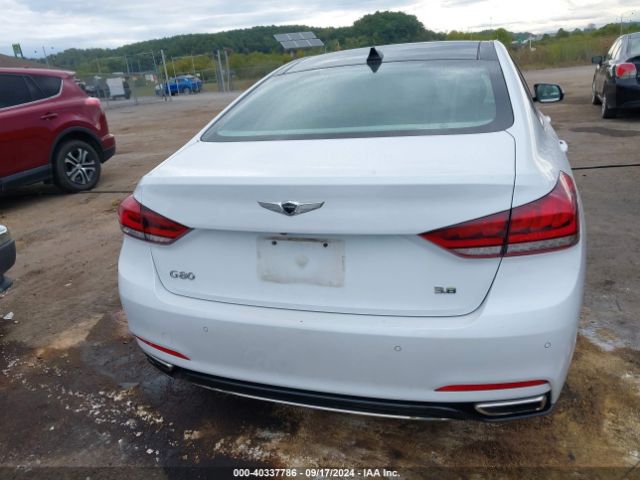 KMHGN4JE5JU233752 Genesis G80 3.8