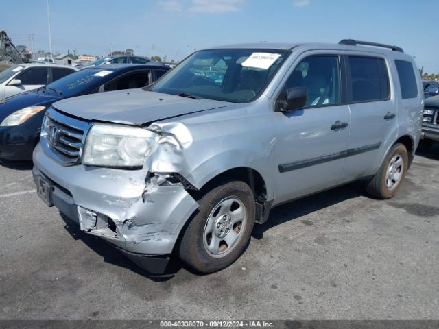 5FNYF3H2XFB008965 Honda PILOT LX