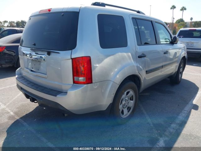 5FNYF3H2XFB008965 Honda PILOT LX
