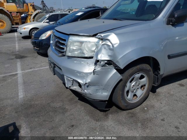 5FNYF3H2XFB008965 Honda PILOT LX