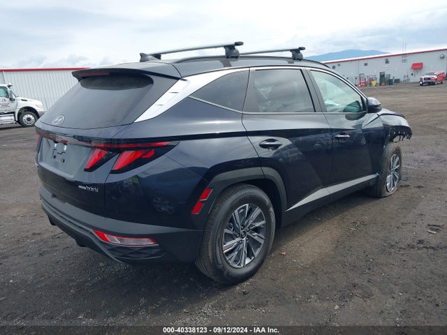 KM8JBCD10RU210456 Hyundai Tucson Hybrid Blue