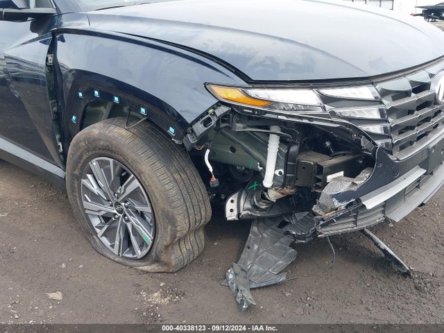 KM8JBCD10RU210456 Hyundai Tucson Hybrid Blue