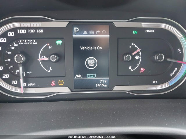 KM8JBCD10RU210456 Hyundai Tucson Hybrid Blue