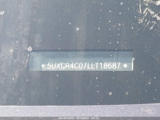 5UXCR4C07LLT18687 BMW X5 Sdrive40i