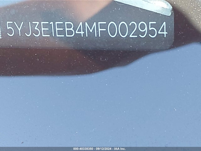 2021 TESLA MODEL 3 5YJ3E1EB4MF002954 Photo 8