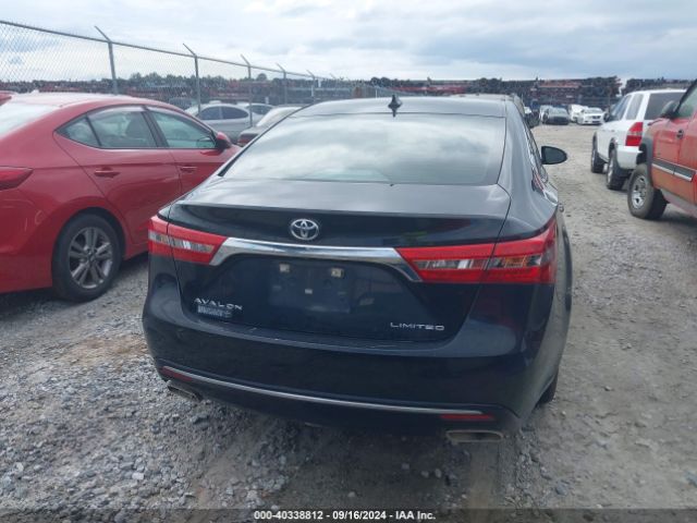 4T1BK1EB7GU218258 Toyota AVALON LIMITED