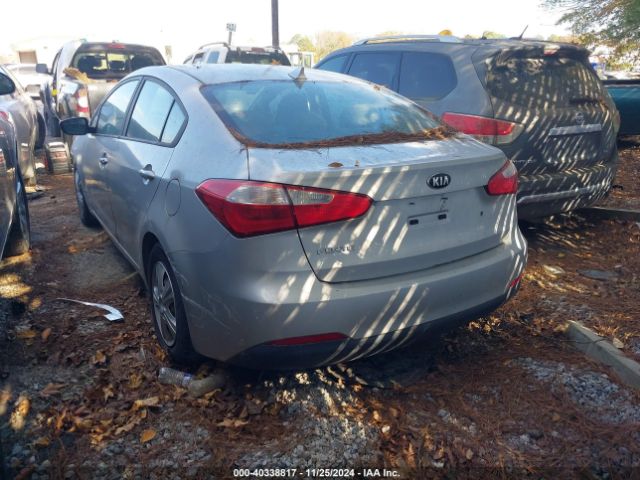 KNAFK4A64F5379057 KIA FORTE LX