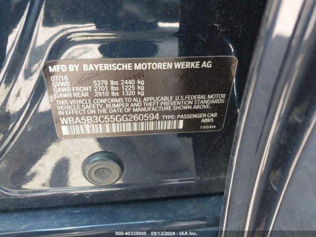 WBA5B3C55GG260594 BMW 535i Xdrive