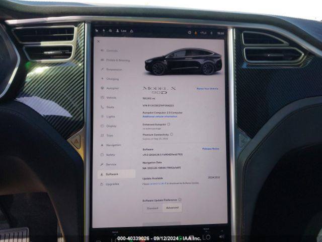 5YJXCBE21HF054223 Tesla Model X 100d/75d/90d