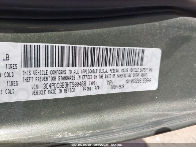 3C4PDCGB3HT500468 Dodge Journey Crossroad