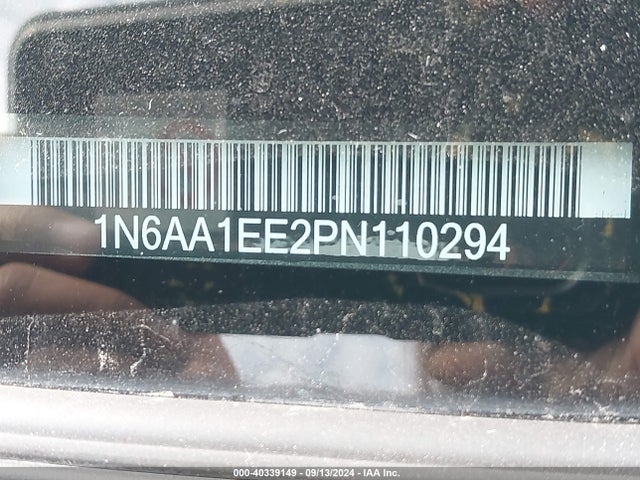 1N6AA1EE2PN110294 Nissan Titan Sv 4x2