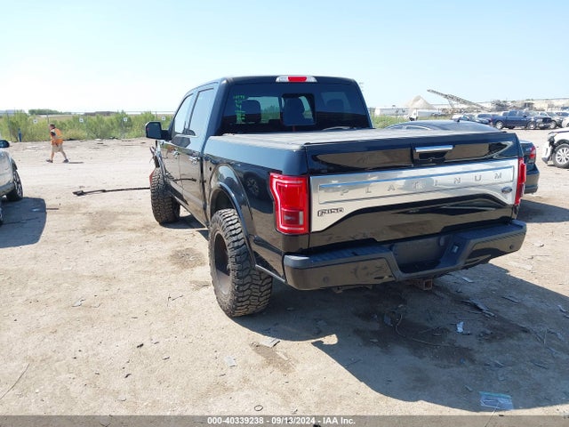 Ford F-150 Platinum 2017 1FTEW1CG5HFA41896 Image 3