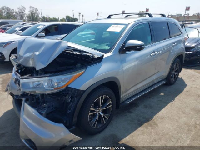 5TDKKRFH5GS160709 Toyota Highlander Xle V6
