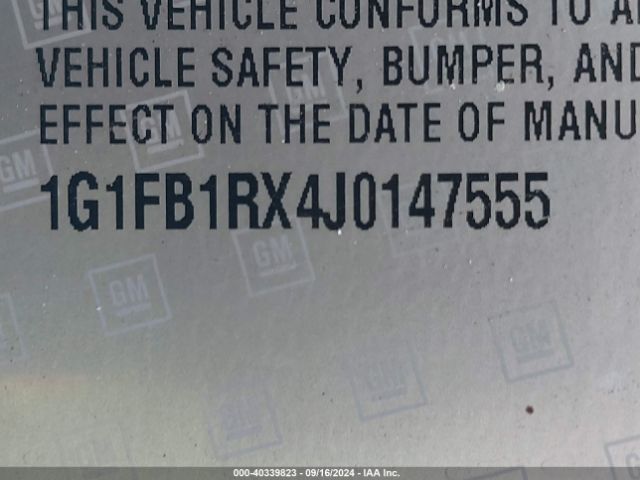 1G1FB1RX4J0147555 Chevrolet Camaro 1lt