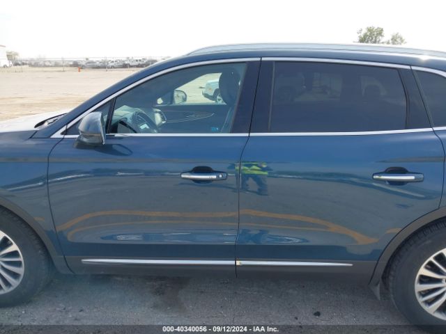 2LMTJ8KR0GBL75013 Lincoln Mkx Select