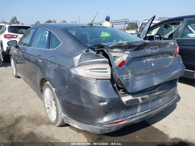 3FA6P0PU7ER269687 Ford Fusion Energi Se Luxury