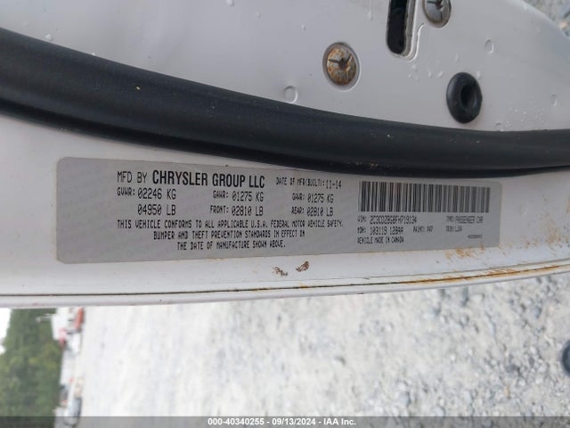 Dodge Challenger Sxt Plus 2015 2C3CDZBG8FH719134 Image 9