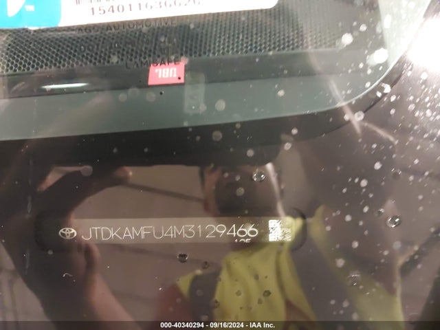 JTDKAMFU4M3129466 Toyota Prius Limited