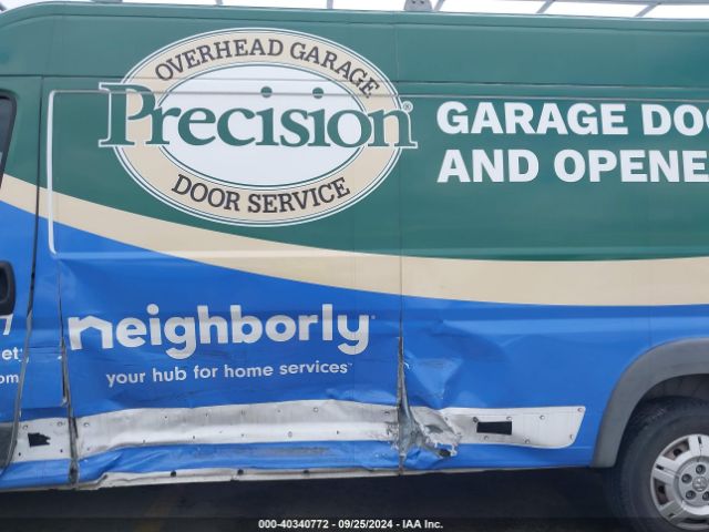 3C6TRVDG1JE111969 RAM Promaster 2500 High Roof 159 Wb