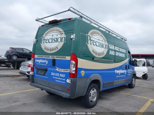 3C6TRVDG1JE111969 RAM Promaster 2500 High Roof 159 Wb
