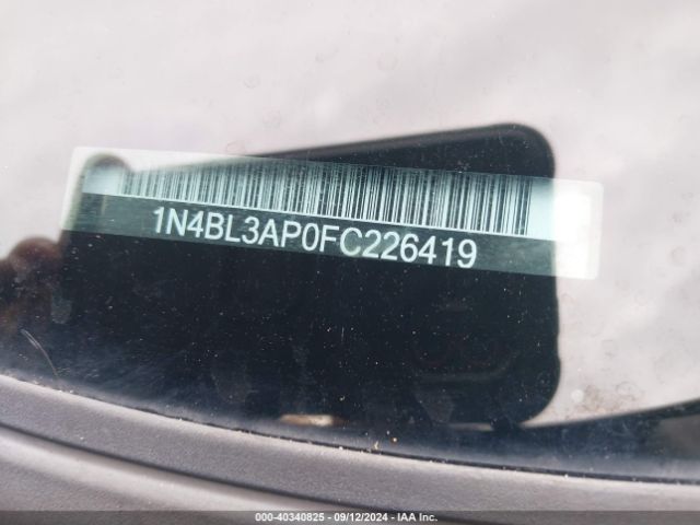 1N4BL3AP0FC226419 Nissan Altima 3.5 Sl