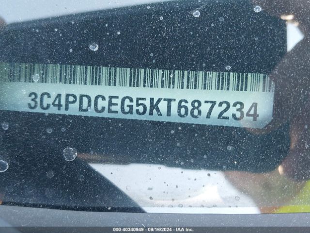 3C4PDCEG5KT687234 Dodge JOURNEY GT