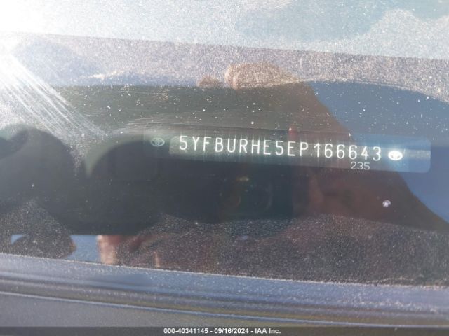 5YFBURHE5EP166643 Toyota Corolla S Premium