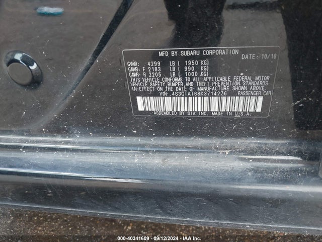 4S3GTAT68K3714276 Subaru Impreza 2.0i Limited