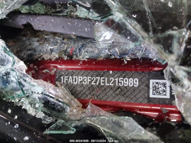 Ford FOCUS SE 2014 1FADP3F27EL215989 Image 9