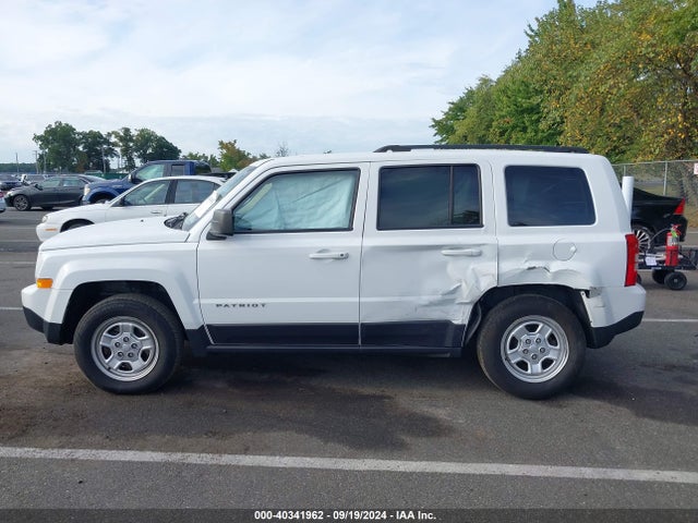 1C4NJRBB5HD122041 Jeep Patriot Sport 4x4