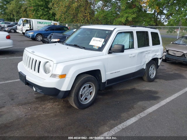 1C4NJRBB5HD122041 Jeep Patriot Sport 4x4