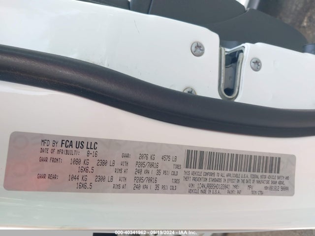1C4NJRBB5HD122041 Jeep Patriot Sport 4x4