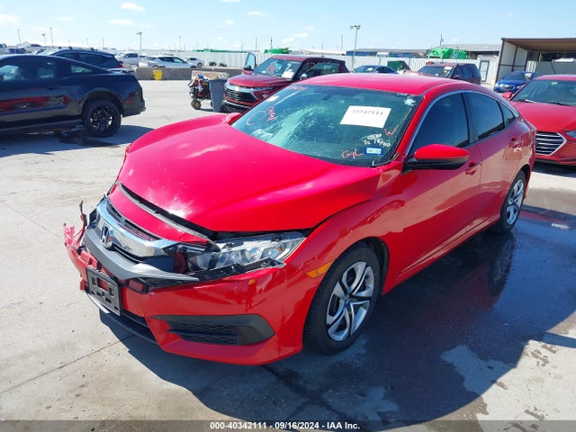 Honda Civic Lx 2017 2HGFC2F50HH532485 Image 2