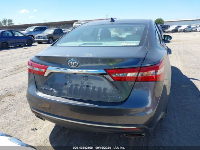 4T1BK1EB8JU268447 Toyota AVALON LIMITED